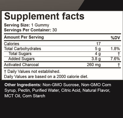 Abvite, Activated Charcoal, Gummies, Detox, Wellness, Health, Natural, Cleanse, Delicious, Daily Routine