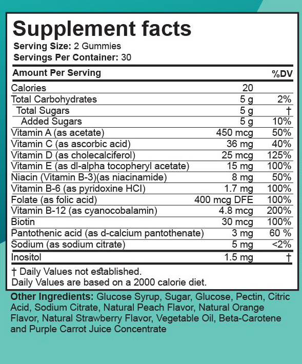 Abvite, Adult, Multivitamin, Gummies, Nutrition, Health, Wellness, Immune Support, Vitamins, Minerals, Daily Supplement, Delicious, Easy to Take