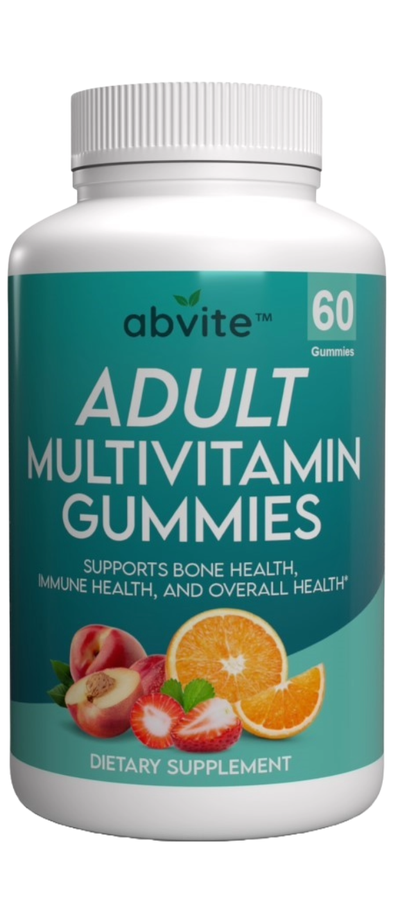 Abvite, Adult, Multivitamin, Gummies, Nutrition, Health, Wellness, Immune Support, Vitamins, Minerals, Daily Supplement, Delicious, Easy to Take
